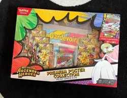 Pokemon TCG Ascended Heroes Premium Poster Collection Mega Gardevoir Brand New - Image 1