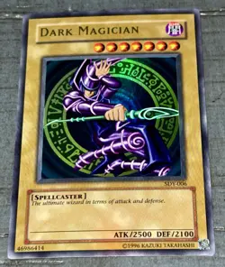 Konami Dark Magician Ultra Rare Starter Deck Yugioh SDY-006 Unlimited - Image 1