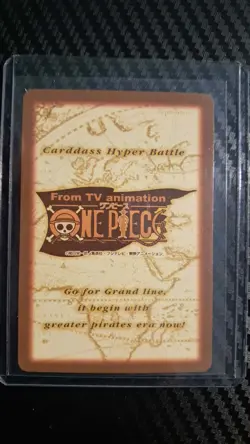 BANDAI One Piece Hyper Battle S110 MONKEY D LUFFY GOLD FOIL STAMPED SCARCE EARLY - Image 2