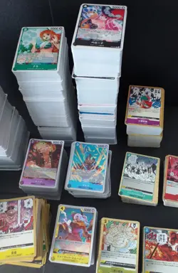 One Piece Job Lot Of 4500+ Card Bundle Includes Foils Japanese - Image 2