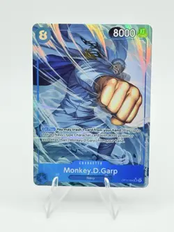 ONE PIECE MONKEY D GARP OP12-056 SR ALT ART LEGACY OF THE MASTER ENGLISH - Image 1