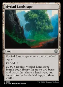 Myriad Landscape - Modern Horizons 3 Commander - MTG - Image 1