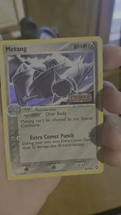 Metang 35/108 Pokemon Ex Power Keepers 2007 Reverse Holo Stamped LP - Image 2