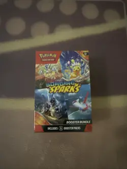 Pokemon TCG Surging Sparks Booster Bundle - 6 Booster Packs Scarlet & Violet - Image 1