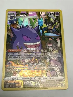 2022 Pokemon SWSH Lost Origin Trainer Gallery Gengar #TG06/TG30 - Image 1