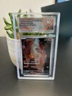 Charmander 168/165 – Japanese Pokemon 151 – Pokemon TCG – GRADED PG 10 GEM MINT - Image 1