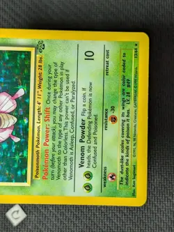 Venomoth 13/64 - Jungle Unlimited Holo Rare Pokemon TCG LP - Image 5