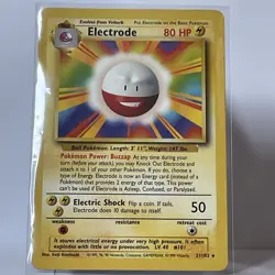 Electrode #21/102 Base Set Pokemon TCG - Image 4