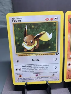 Pokemon TCG Team Rocket Eeveelutions Set Lot Eevee Vaporeon Jolteon Flareon WOTC - Image 2