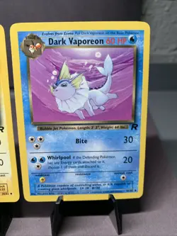 Pokemon TCG Team Rocket Eeveelutions Set Lot Eevee Vaporeon Jolteon Flareon WOTC - Image 5