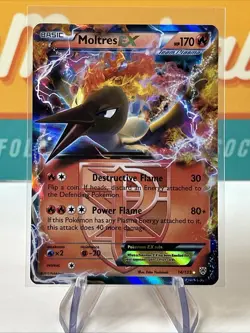 Moltres EX (Team Plasma) #14 Ultra Rare Pokemon TCG 2012 Plasma Storm HP - Image 3