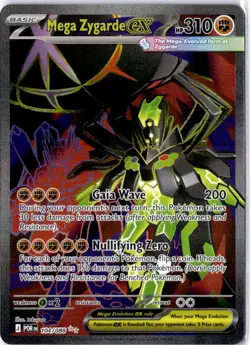 Pokemon - Mega Zygarde Ex 104/088 - Ultra Rare - Perfect Order - Image 1