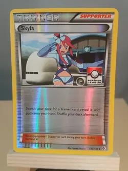 Skyla - 134/149 - Pokemon Boundaries Crossed Black White League Promo Holo LP - Image 1