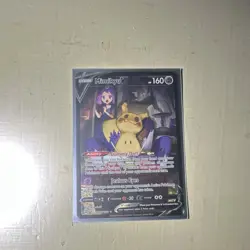 Pokemon Mimikyu V Full Art Ultra Rare Holo TG16/TG30 Brilliant Stars - Image 2