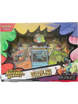 Lot of 5 Boxes/Tins Pokemon Mega Evolution Ascended Heroes Deluxe Pin Collection - Image 2