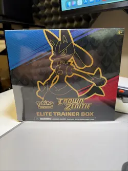 Pokemon Crown Zenith Elite Trainer Box Lucario - Image 1