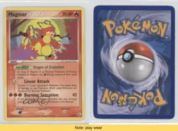 Magmar Pokemon EX Legend Maker #21 2006 READ 2f4 - Image 3