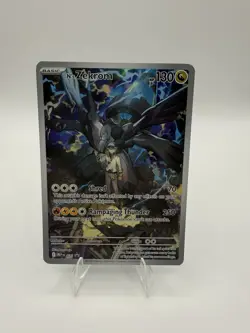 Pokemon N's Zekrom 031 Me: Mega Evolution Promo Full Art Holo 130 HP Dragon - Image 1