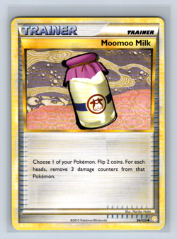 Pokemon Moomoo Milk HeartGold & SoulSilver 94/123 NM - Image 1