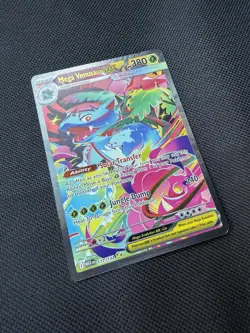 Pokemon Mega Venusaur EX 177/132 Me01: Mega Evolution Full Art Holo 380 HP - Image 3