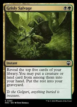 Grisly Salvage - Modern Horizons 3 Commander - MTG - Image 1