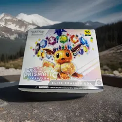 Pokemon TCG Prismatic Evolutions Dollar General Elite Trainer Box Factory Sealed - Image 1