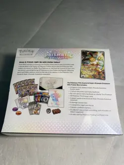 Pokemon TCG Prismatic Evolutions Dollar General Elite Trainer Box Factory Sealed - Image 2