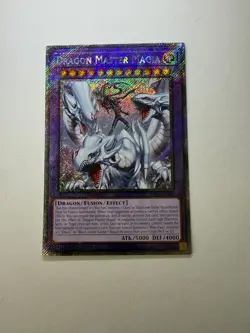 Yugioh - Dragon Master Magia - Platinum Secret - 1st - RA04-EN055 - NM - Image 1