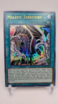 Malefic Territory DUOV-EN049 Duel Overload Yu-Gi-Oh - Image 1