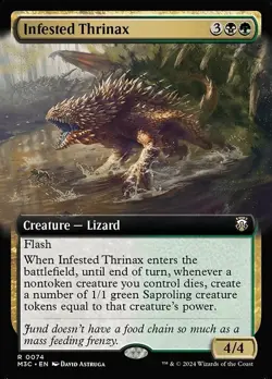Infested Thrinax - Modern Horizons 3 Commander - MTG - Image 1