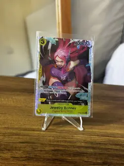 One Piece TCG Jewelry Bonney OP08-105 SR Two Legends English - Image 1