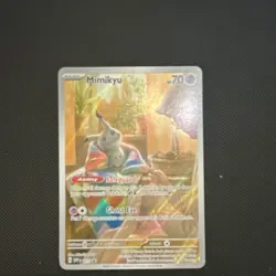 Pokemon Mimikyu 075 Sv: Scarlet & Violet Promo Cards Promo Holo Basic 70 HP - Image 1