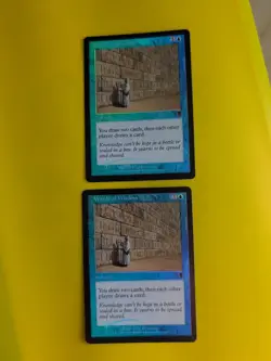 Words of Wisdom x2 Instant. MTG Card. Odyssey. Old Border FOIL. - Image 1