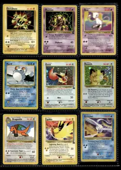 Vtg Pokemon Card Collection Lot Base Set Promo Binder Holos Classic WOTC Holo - Image 1
