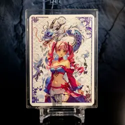 Perona One Piece Serial #015/488 Premium Textured Holo Foil Card QHC-04 - Image 1