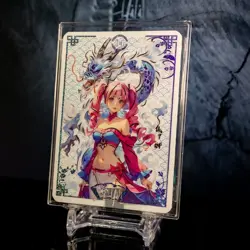 Perona One Piece Serial #015/488 Premium Textured Holo Foil Card QHC-04 - Image 2