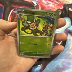 Simisage (Master Ball Pattern) 005/086 Sv: Black Bolt Holo Pokemon Card - Image 3