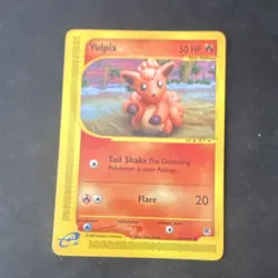 Pokemon Vulpix 136/165 Expedition Base Set Common Basic 50 HP English Card - Image 1
