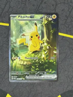 Pikachu ex - Ascended Heroes Special Illustration Rare Card 276/217 SIR NM/MINT - Image 1