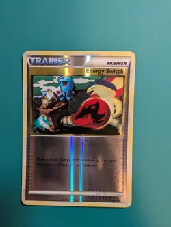 Pokemon Card 2010 Heartgold Soulsilver Uncommon Trainer Energy Switch 91/123 NM - Image 1