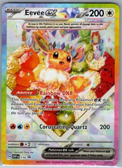 Eevee ex SVP 174 SV: Scarlet & Violet Promo Cards - Pokemon Card - NM - Image 1