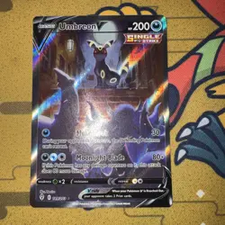 Pokemon TCG Umbreon V Alternate Full Art Holo Card 189/203SWSH07: Evolving Skies - Image 1