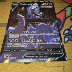 Pokemon TCG Umbreon V Alternate Full Art Holo Card 189/203SWSH07: Evolving Skies - Image 2