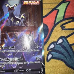 Pokemon TCG Umbreon V Alternate Full Art Holo Card 189/203SWSH07: Evolving Skies - Image 4