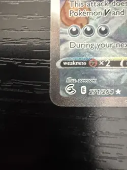 Gengar VMAX 271/264 Alt Art Secret Rare Fusion Strike Pokemon Card - Image 5