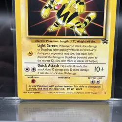 Electabuzz 02/53 WOTC Pokemon Movie Promo Card - 1999 Black Star Promo - LP - Image 3