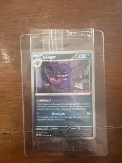 Pokemon Gengar GameStop Promo TCG Card 050/088 English - SealedW/ Card Saver - Image 1