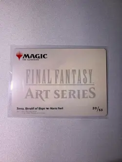 Terra, Herald of Hope 20/53 Art Series card from Magic: The Gathering Universes - Image 2