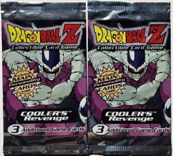 2 Cooler's Revenge Score Dragon Ball Z CCG Factory Sealed Card Packs NEW DBZ - Image 1