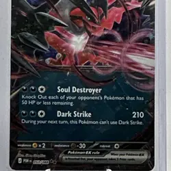Pokemon Yveltal EX Ultra Rare Holo Card 057/088 XY Phantom Forces 210 HP - Image 2